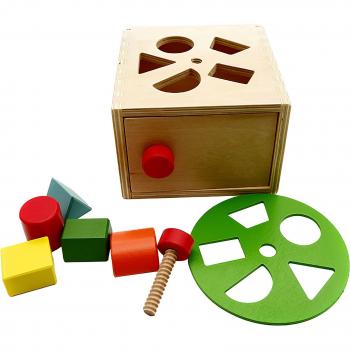 5-Hole Shape Sorting Box