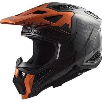 Crosshelm LS2 MX703 X-FORCE Victory Titanium-Orange M