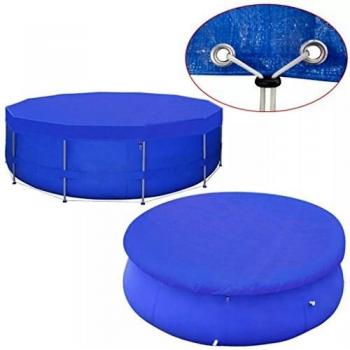 Cobertura para piscina redonda 460 cm 90 g/m²
