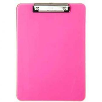 Portabloc MAUL néon rose A4