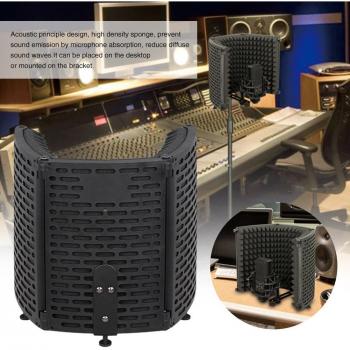 Adjustable Angle Microphone Wind Screen