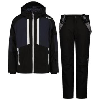 CMP Twill Ski Jungen Skianzug – Farbset Schwarz & Blau, 6