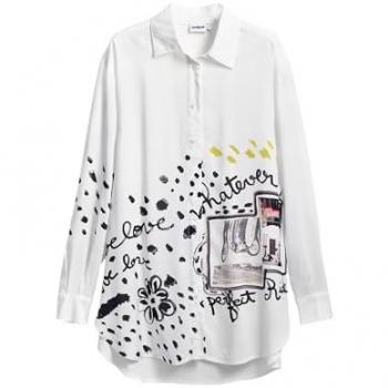 Desigual Bluse Perséfone 25SWCW41 Viskose