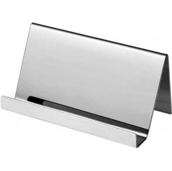 Luxury Metal Desktop Card Rack – 2‑Color Finish (C26)