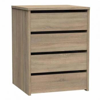 Cajonera Muebles Pitarch – 4 Cajones en Roble Cambrian, 63.5x46x45 cm