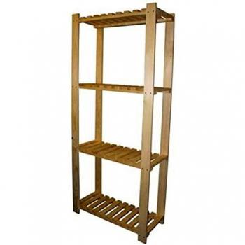 Glooke Scaffale in Legno Marrone
