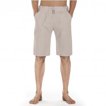 Leinenshort von SCHAZAD – L, Beige