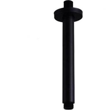 BAKALA Black Stainless Steel Shower Arm for Wall/Ceiling