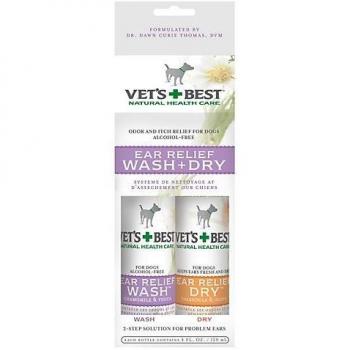 PawCare EarRelief Double Bottle Set – 4 oz Each