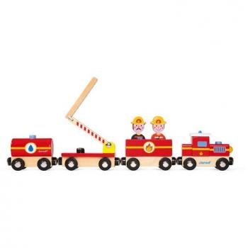 Janod Tren Magnético Bomberos Pergamino