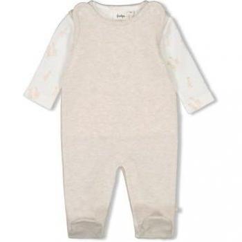 Feetje Unisex Strampler-Set Gänse Rippqualität