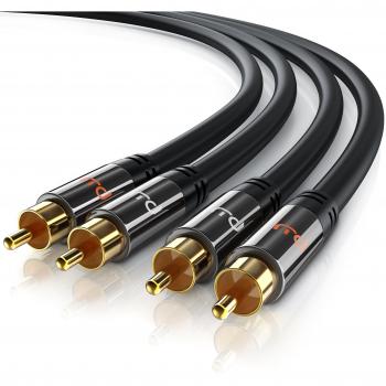 Primewire 2 m Doppel-Cinch‑Kabel für AUX‑Eingänge