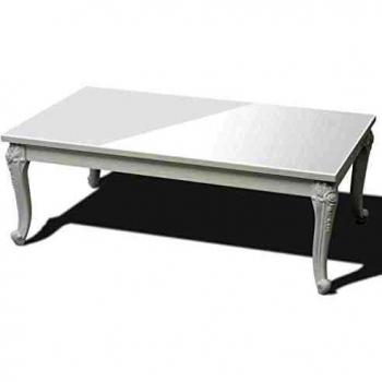 VidaXL High Gloss White Coffee Table 115x65x42 cm
