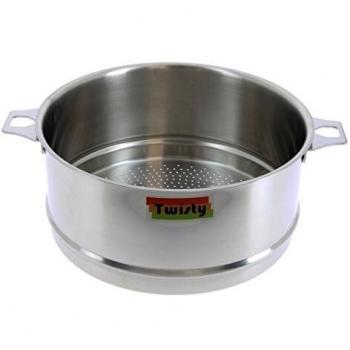 De Buyer 24‑cm Spiral Mesh Colander – Steam Cooker Edition