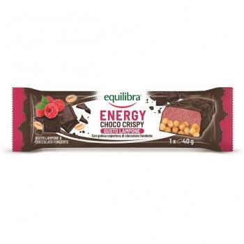Equilibra Energy Choco Crispy Lampone e Cioccolato