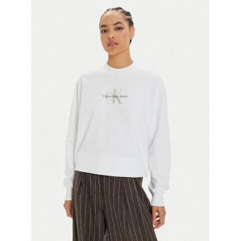 Calvin Klein Women’s Regular Fit Monologo Print Sweatshirt