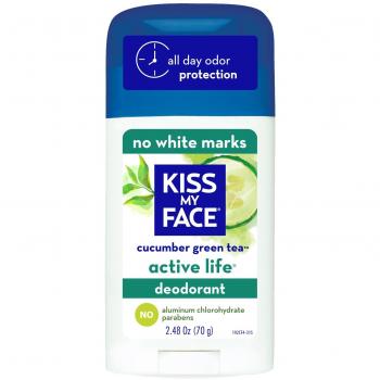 Kiss My Face Deodorant Active Life, 2,48 Unzen (Packung mit 6)
