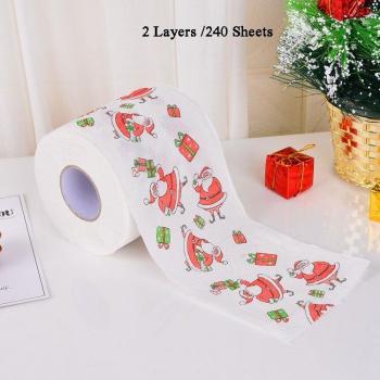 Papel Rodante Navidad con Dibujo de Santa