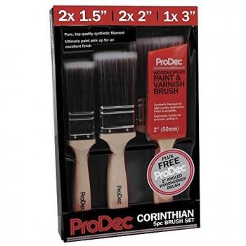 Premium Trade Quality Corinthian Brush Set by ProDec