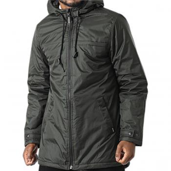 Damen-Blend-Daunenjacke mit Kapuze – XL, Rosatönung