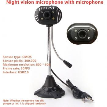 Cámara de Red 1080P USB con Micrófono para PC