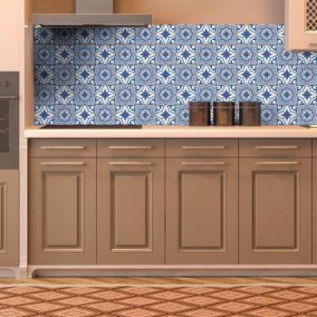 Sticker Décoration 30 pièces – Carrelage cuisine/bain 15 cm x 15 cm
