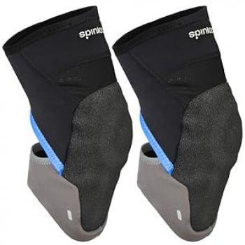 Black & Grey Spinlock Knee Pads (Set of 2) – Men's S