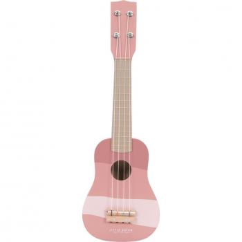 Guitarra Rosa de Madeira