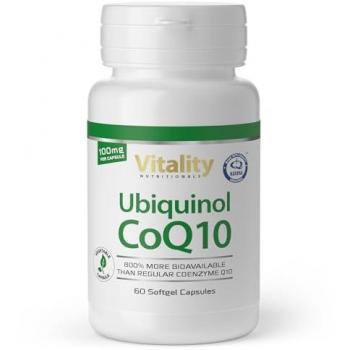 Hochdosierte Ubiquinol CoQ10 100 mg Weichkapseln