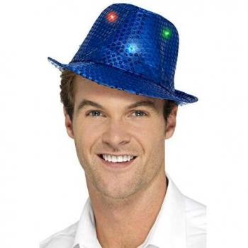 Smiffy Blu Lucente con Paillette