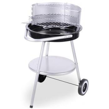 Wellhome Barbacoa Hibachi 18 – Grasa en Gris, Cuenco de Fuego esmaltado