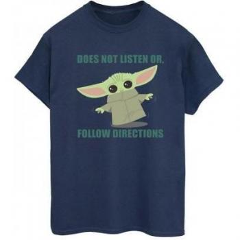 Blusa Blanca Star Wars Grogu Mandalorian para Señoras