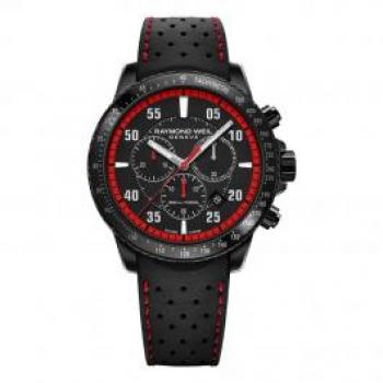 Raymond Weil Tango 300 Zwarte Chronograaf voor Mannen met PVD