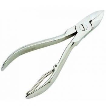 Pince coupe-ongles en acier nickelé