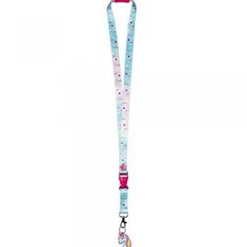 Schmuckschlüsselband Einhorn‑Glanz