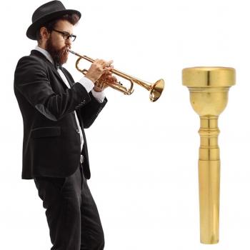 Trompette Accessoires: Embouchure Laiton Or Plaqué – 3C, 5C, 7C