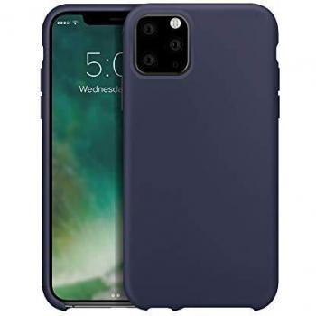 XQISIT Silicone and TPU Soft Mobile Phone Case in Midnight Blue