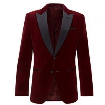 BOSS Herren Blazer Helward Rot 48