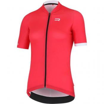 Maillot Rojo de Ciclismo Finisseur Pro para Mujer