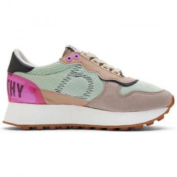 Duuo Calma High Damen Sneaker Beige und Schwarz