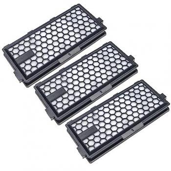 VHBW 3x HEPA-Filter kompatibel mit Miele Complete C3 Cat & Dog PowerLine, C3 Celebration