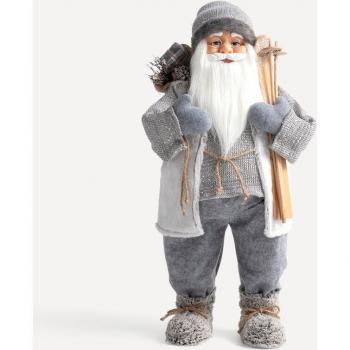 Figura de Santa Claus con brillo galáctico