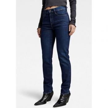 Jeans G-Star Ace 20 Slim Straight Worn In Aster Blue 31