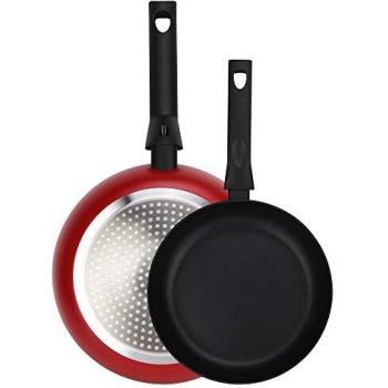 Fagor Nela Rouge Padelle in Alluminio 20-24 cm