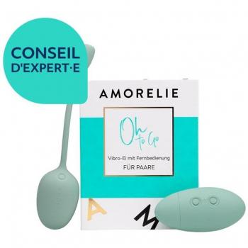 Amorelie Mini‑Vibrations‑Ei “Mint” – Fernbedienungs‑Version