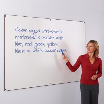 MetroPlan ColourLine Whiteboard 1200x1800 Black