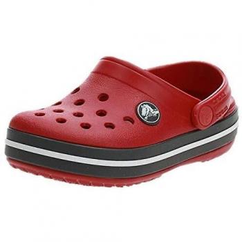Zueco Crocband Rojo para Niños, Crocs, Talla 34-35 EU