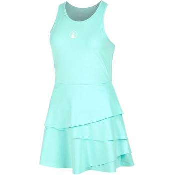 Luminous Turquoise Twirl Dress – Women L