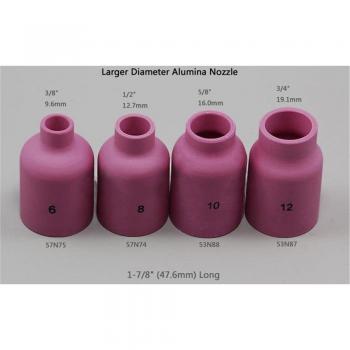 4PK Large Diameter Alumina Nozzle for TIG Welding