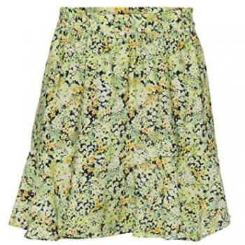 Minifalda Verde con estampado de Pieces